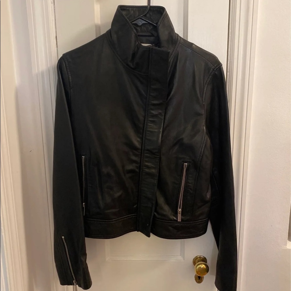 Leather jacket